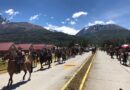 Cerro Castillo se volcó en masiva marcha por apoyo al Rodeo chileno